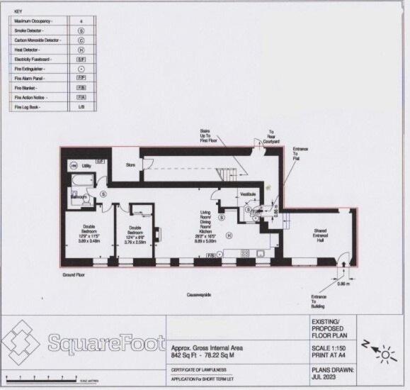 Causewayside Apartment - The Edinburgh Address Zewnętrze zdjęcie
